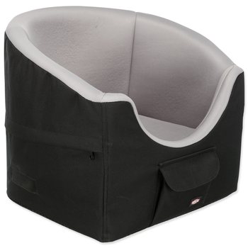Sedačka do auta 45×39×42cm černo-šedá-KS