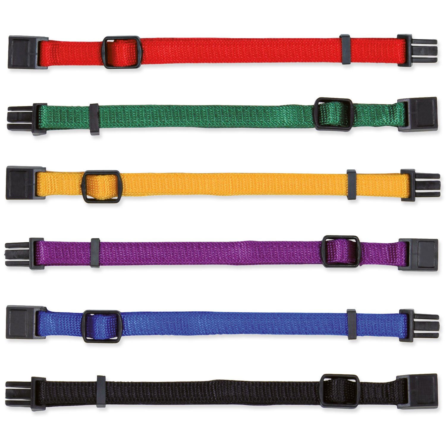 Obojek Trixie rozeznávací štěně mix barev M–L 22–35cmx10mm 6ks-KS