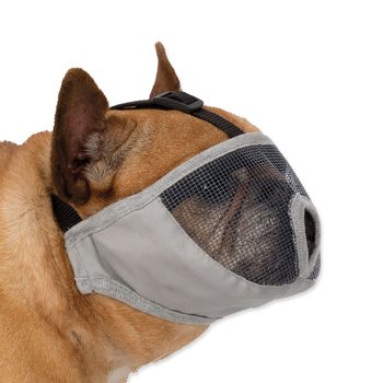 Náhubek Trixie short-nosed breeds polyester XS–S 15cm-KS