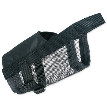 Náhubek Trixie se síťkou černý L-XL 24-34cm-KS