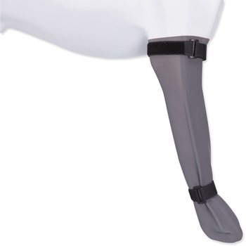 Ponožka Trixie ochranná silikonová šedá XL-KS