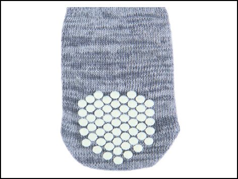 Ponožky Trixie protiskluzové šedé L 2ks-KS