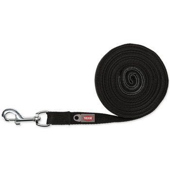 Vodítko Trixie stopovací černé 5mx20mm-KS