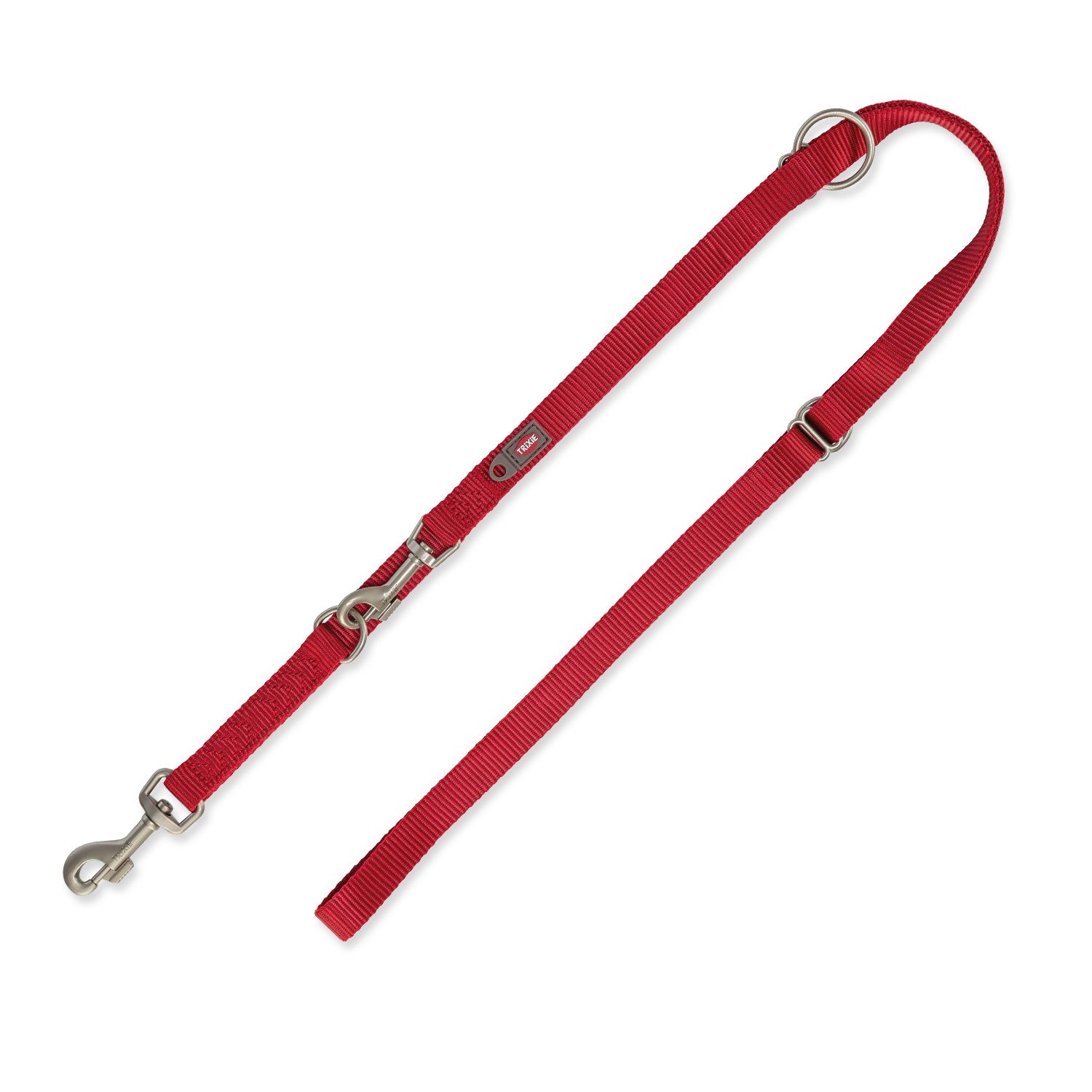 Vodítko Trixie Premium nastavitelné červené XS-S 2m/15mm-KS