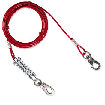 Vodítko Trixie lano bezpečnostní na výběh 5m-KS