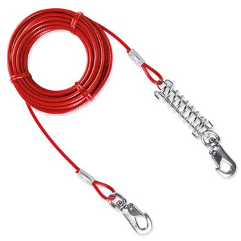 Vodítko Trixie lano bezpečnostní na výběh 8m-KS