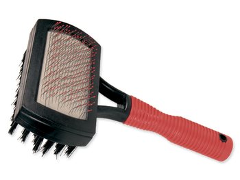 Kartáč Trixie plastová rukojeť 17x10cm-KS