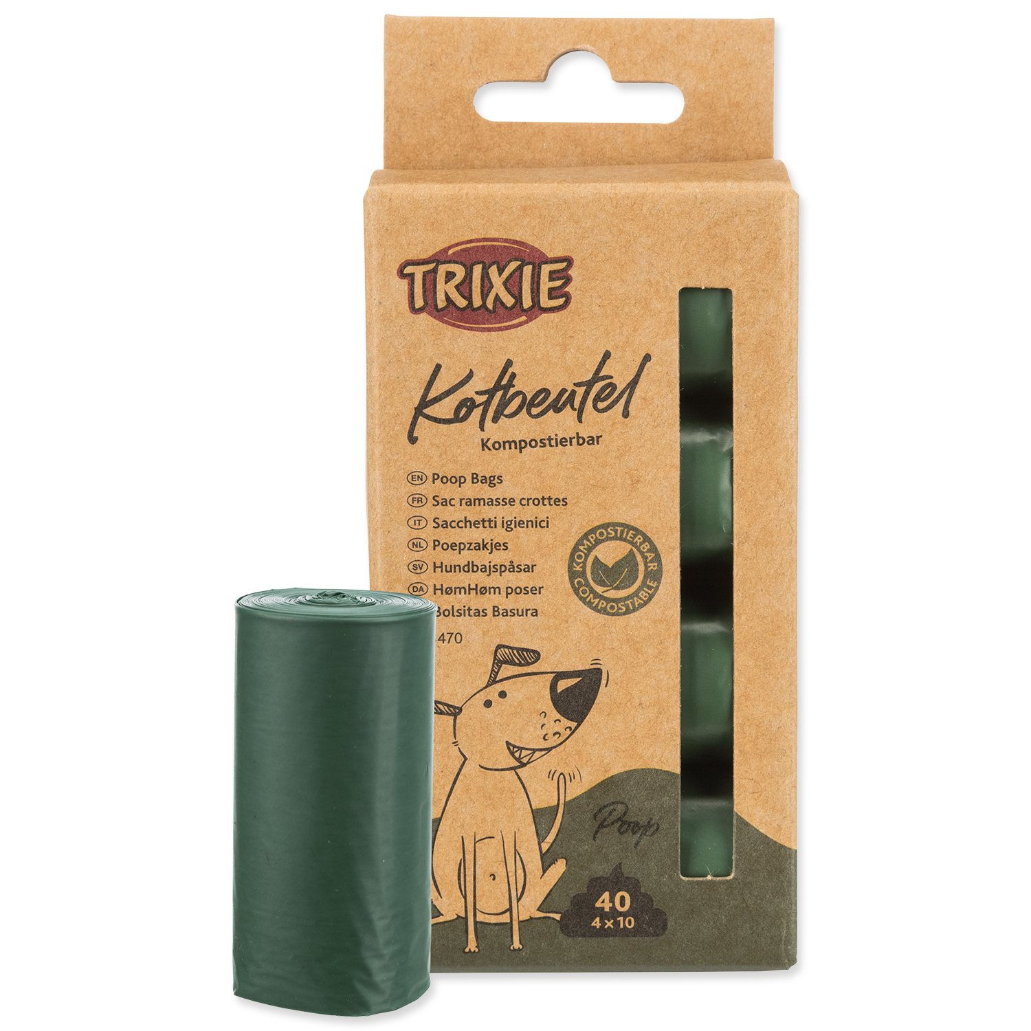 Sáčky Trixie náhradní na výkaly 4 rolky po 10ks-KS