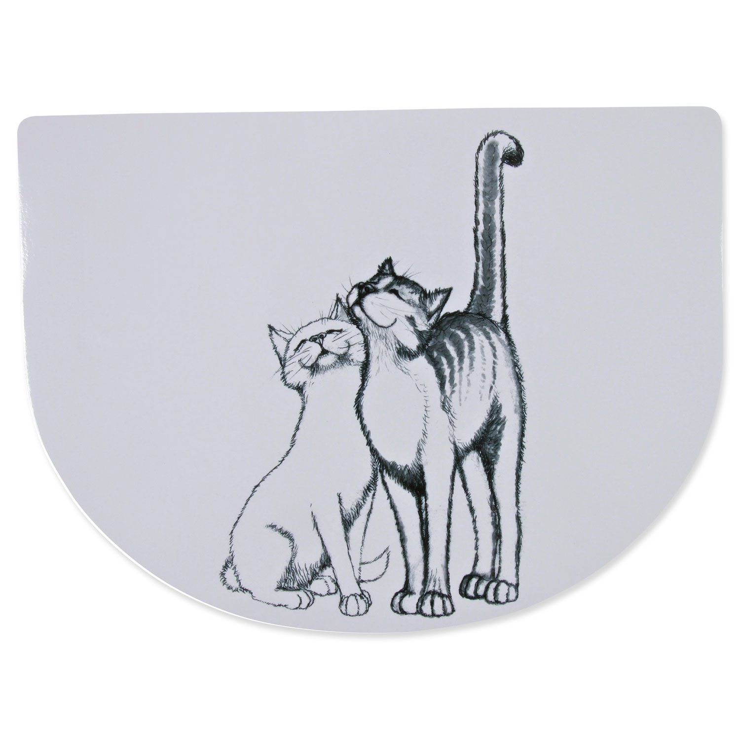 Podložka Trixie pod misky bílá 40x30cm-KS