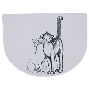 Podložka Trixie pod misky bílá 40x30cm-KS