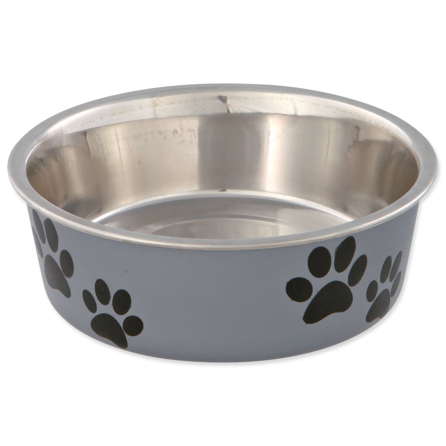 Miska Trixie nerezová, plastový povrch 12cm 250ml-KS