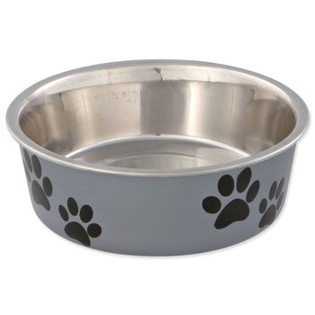 Miska Trixie nerezová, plastový povrch 12cm 250ml-KS