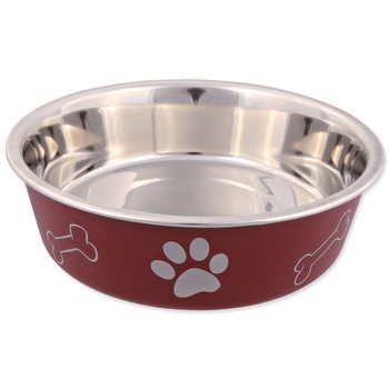 Miska Trixie nerezová, plastový povrch 17cm 750ml-KS