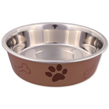 Miska Trixie nerezová, plastový povrch 17cm 750ml-KS