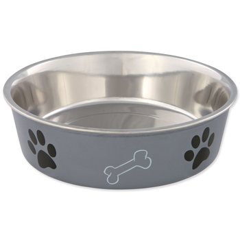 Miska Trixie nerezová, plastový povrch 23cm 2000ml-KS