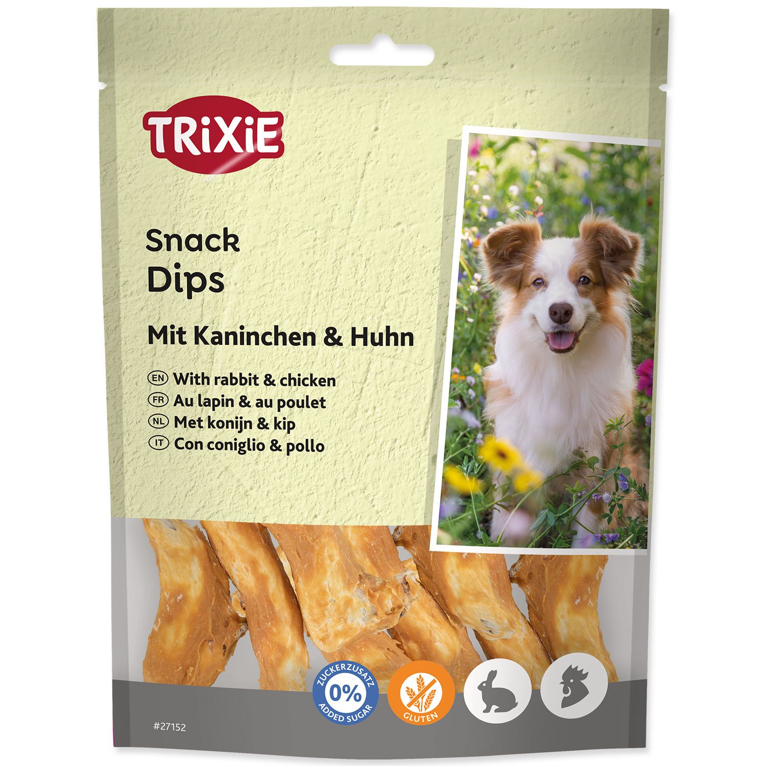 Pochoutka Trixie králičí nožky s kuřecím masem, 120g-KS