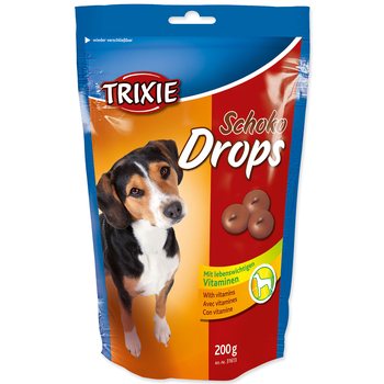 Pochoutka Trixie Dropsy čokoládové 200g-KS