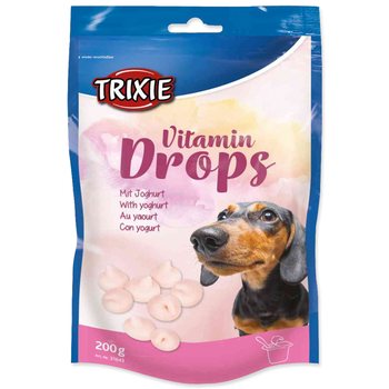 Pochoutka Trixie Dropsy vitaminové s jogurtem 200g-KS