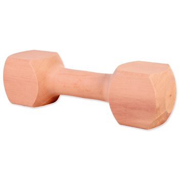 Hračka Trixie činka hranatá, dřevo 400g-KS