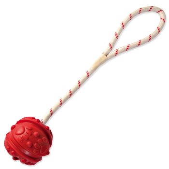 Hračka Trixie míč plovoucí gumový na provazu 7cm-KS