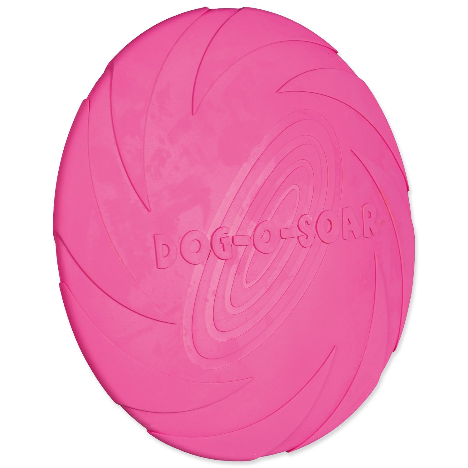 Hračka talíř létající plovoucí přírodní guma 24cm -KS