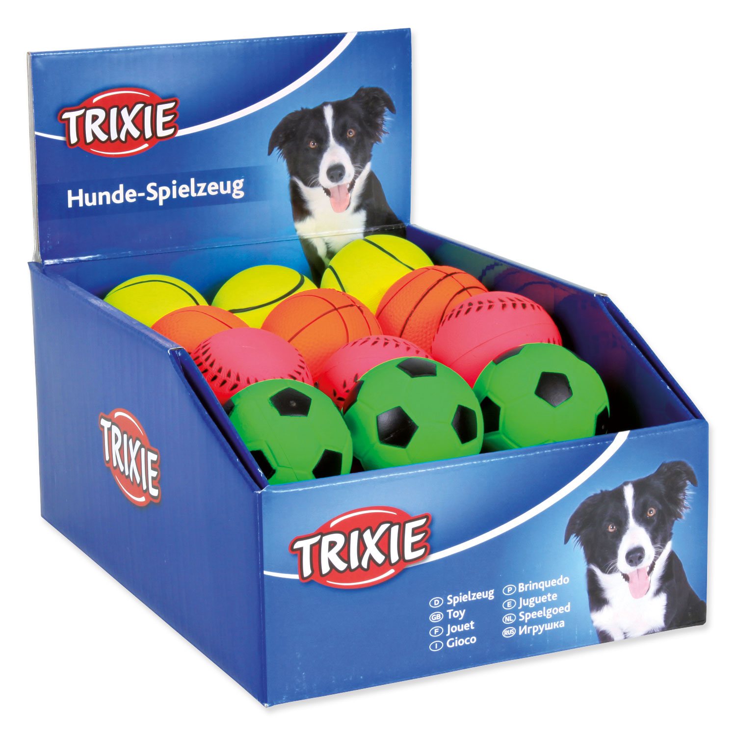 Hračka Trixie míč neon 6cm-KS