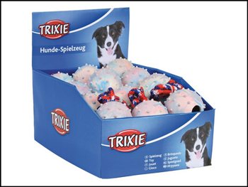 Hračka Trixie míč gumový na provazu 6cm-KS