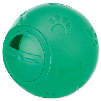 Hračka Trixie míč na pamlsky plast, vzor tlapka/kost 7cm-KS