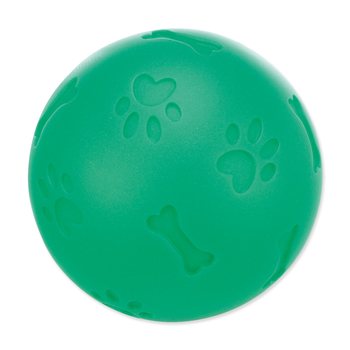 Hračka Trixie míč na pamlsky plast, vzor tlapka/kost 7cm-KS
