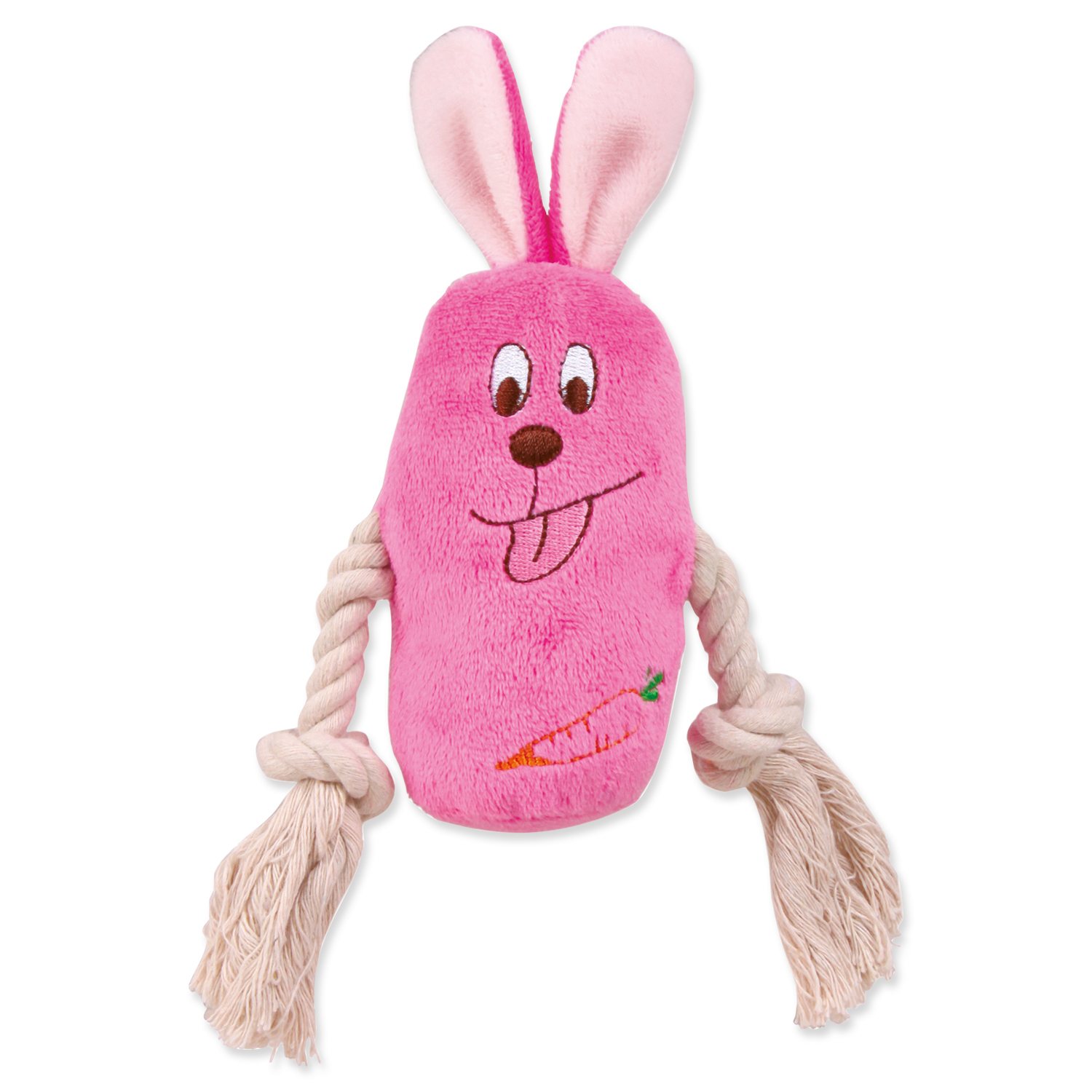 Hračka Trixie zvíře s lanem 13cm-KS