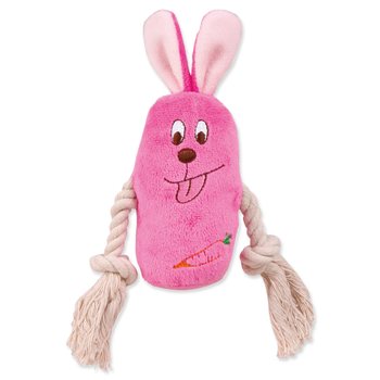 Hračka Trixie zvíře s lanem 13cm-KS