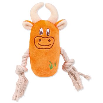 Hračka Trixie zvíře s lanem 13cm-KS