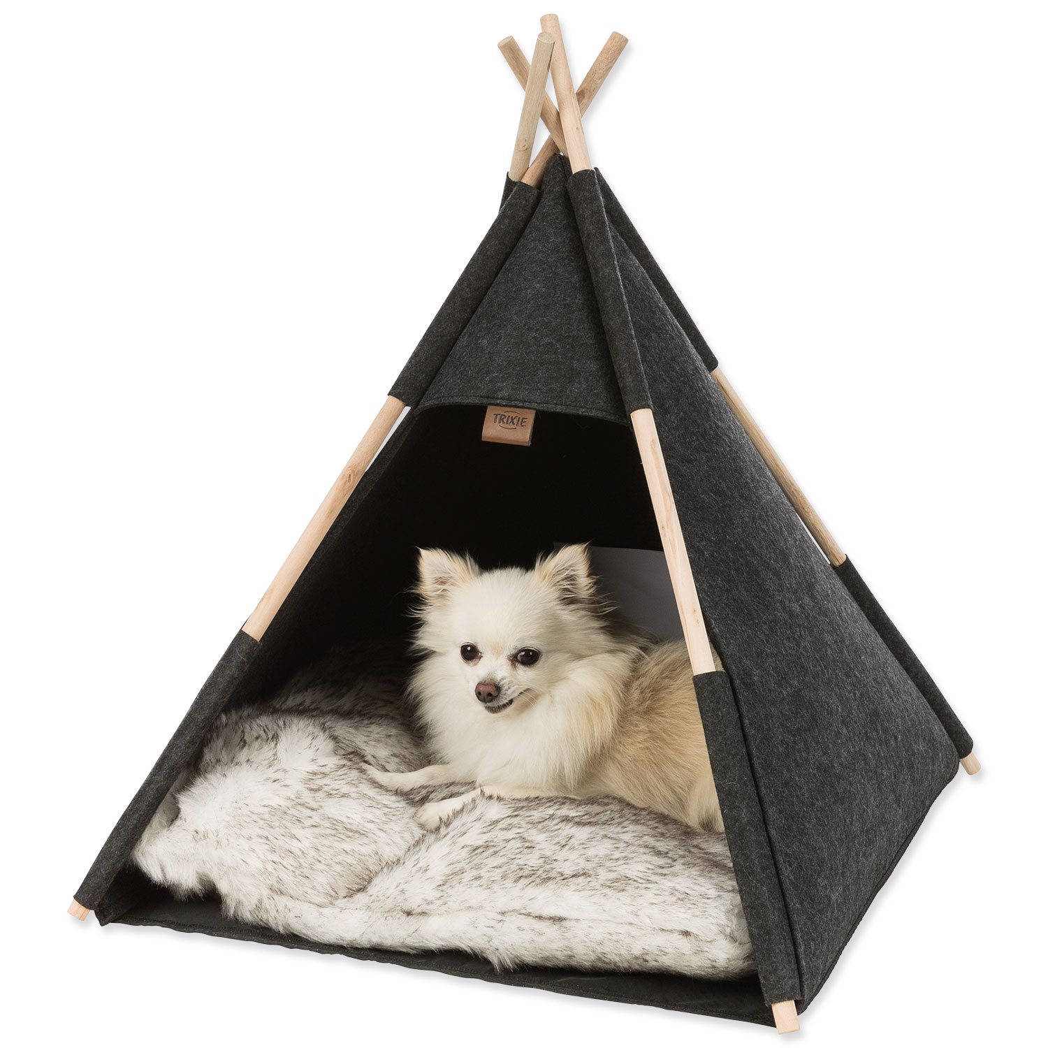 Stan Trixie pro kočky antracit 55x65x55cm-KS