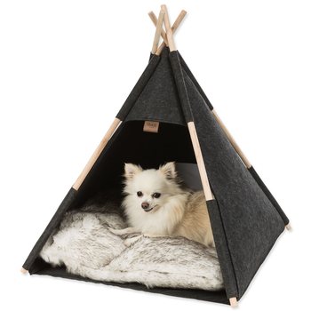 Stan Trixie pro kočky antracit 55x65x55cm-KS