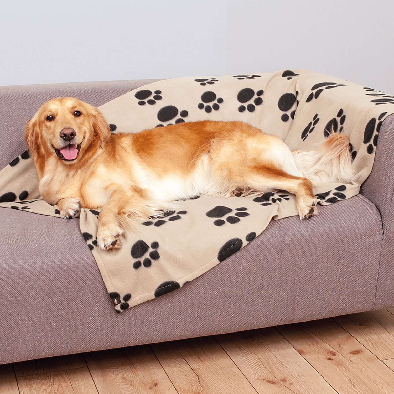 Deka Trixie Barney béžová 150x100cm-KS