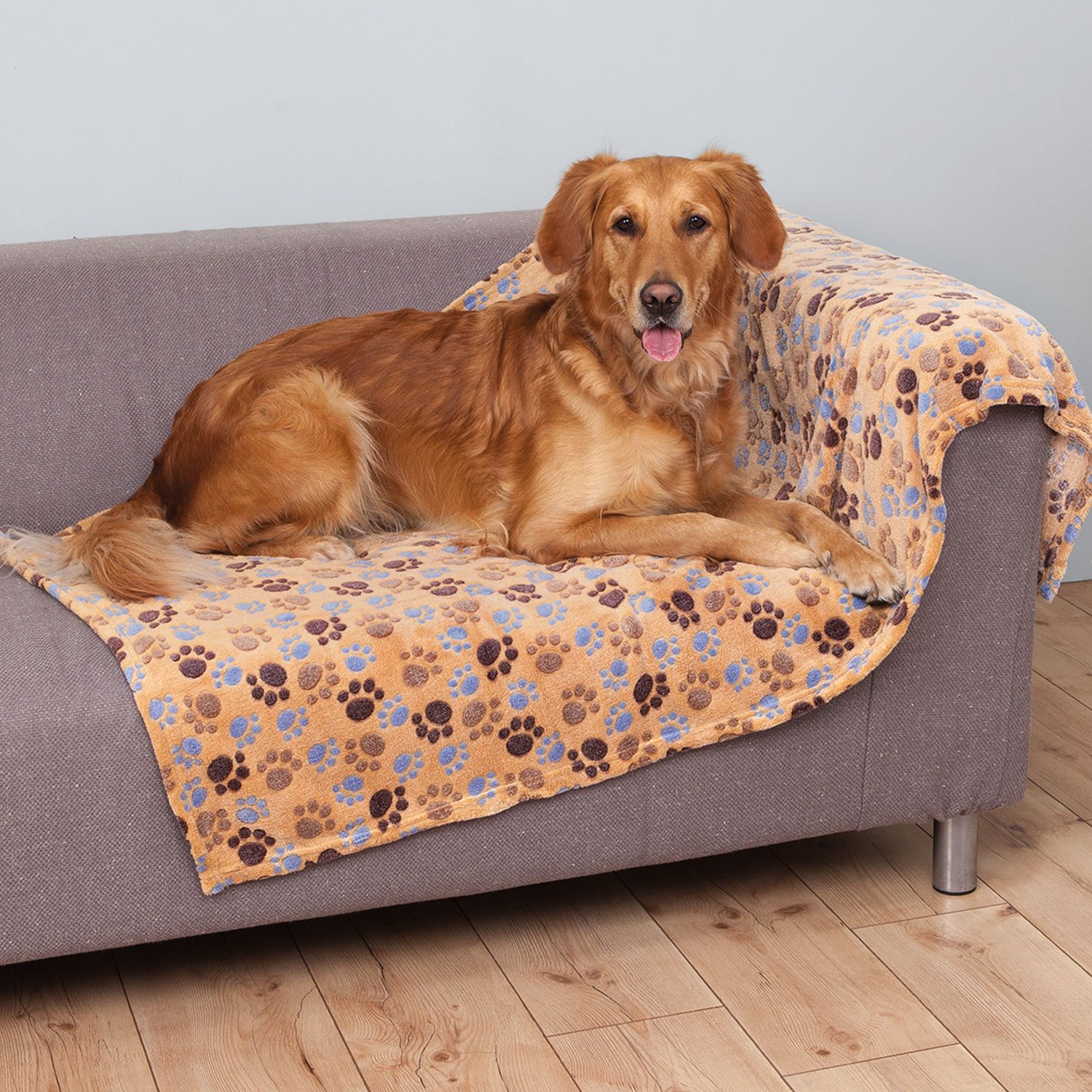 Deka Trixie Laslo flísová béžová 150x100cm-KS