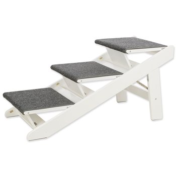 Rampa Trixie schůdky skládací bílé 44x46x106cm-KS