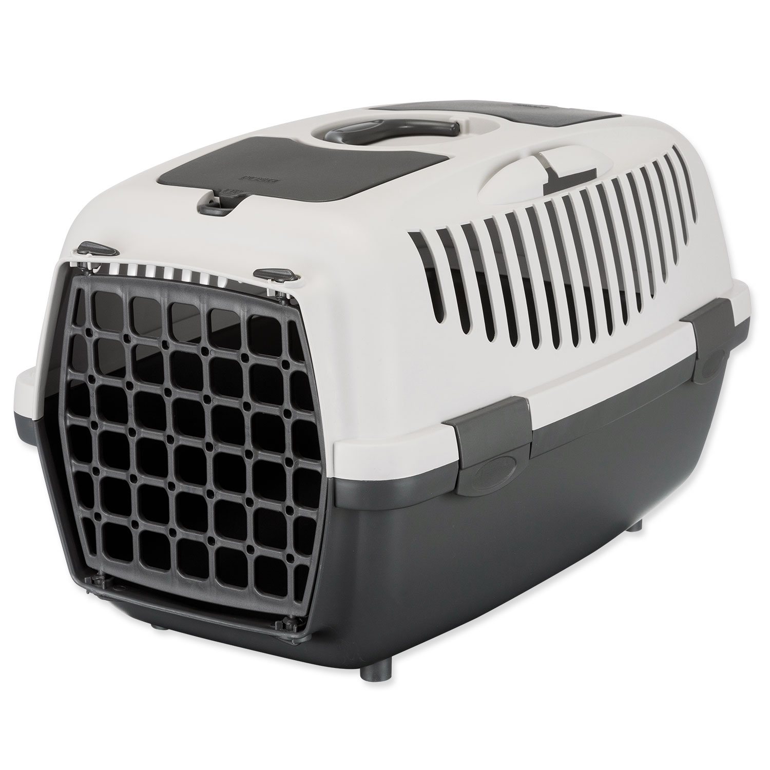 Přepravka Trixie Capri 2, tmavě/světle šedá 37x34x55 cm, -KS