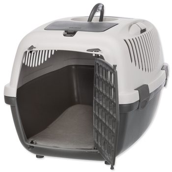 Přepravka Trixie Capri 2, tmavě/světle šedá 37x34x55 cm, -KS