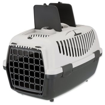 Přepravka Trixie Capri 2, tmavě/světle šedá 37x34x55 cm, -KS