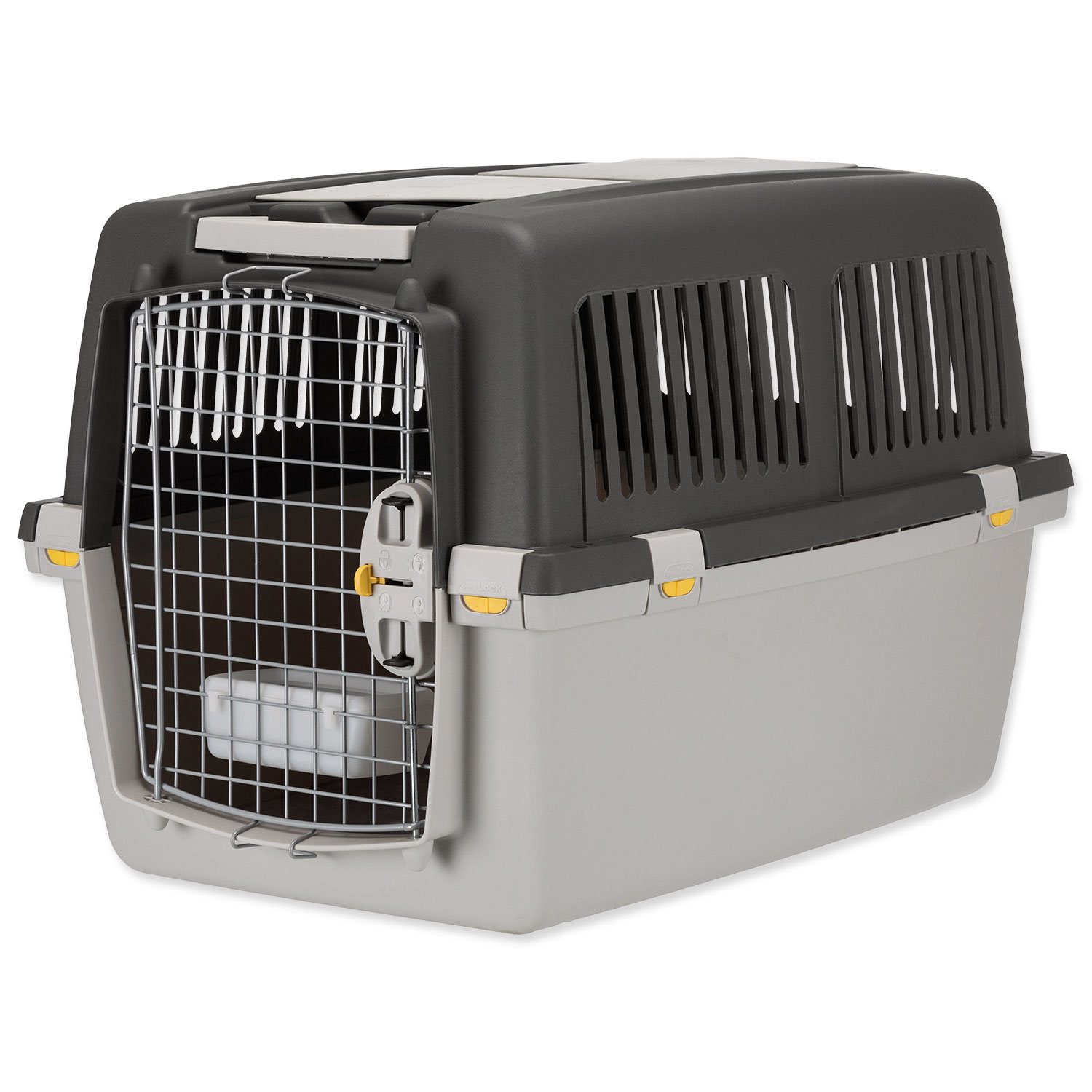 Přepravka Trixie Gulliver 4 šedá S–M: 52 × 51 × 72 cm-KS