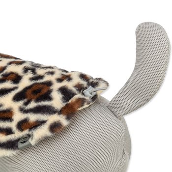 Kabát Trixie Ajou, XS: 24 cm, krémový/leopardí vzor-KS