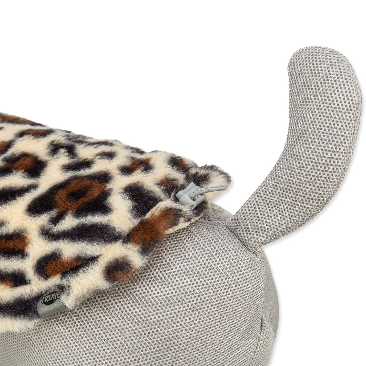 Kabát Trixie Ajou, S: 36 cm, krémový/leopardí vzor-KS