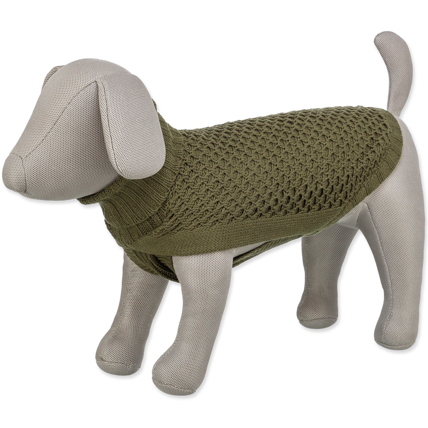 Svetr Trixie Norwood XXS  18 cm olivově zelený