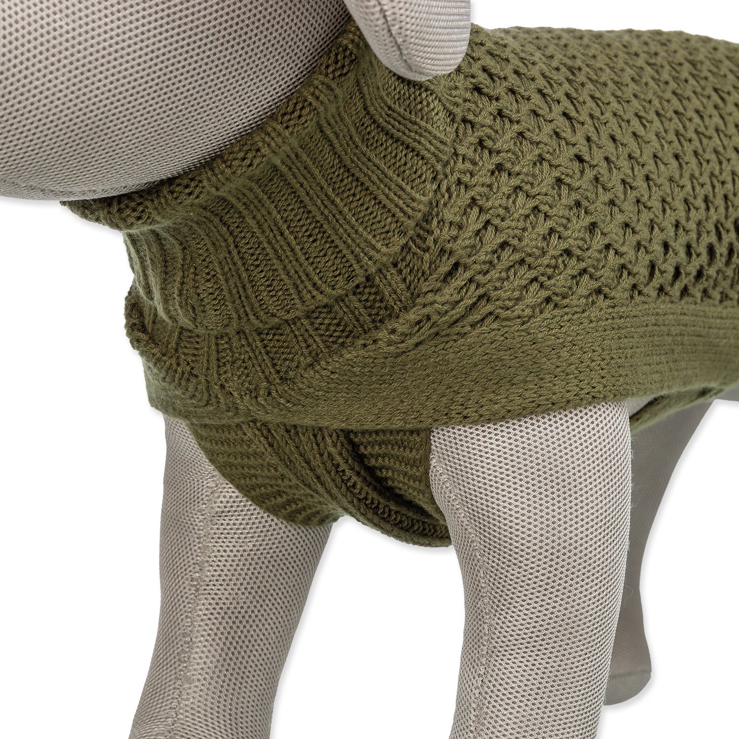 Svetr Trixie Norwood M 50 cm olivově zelený