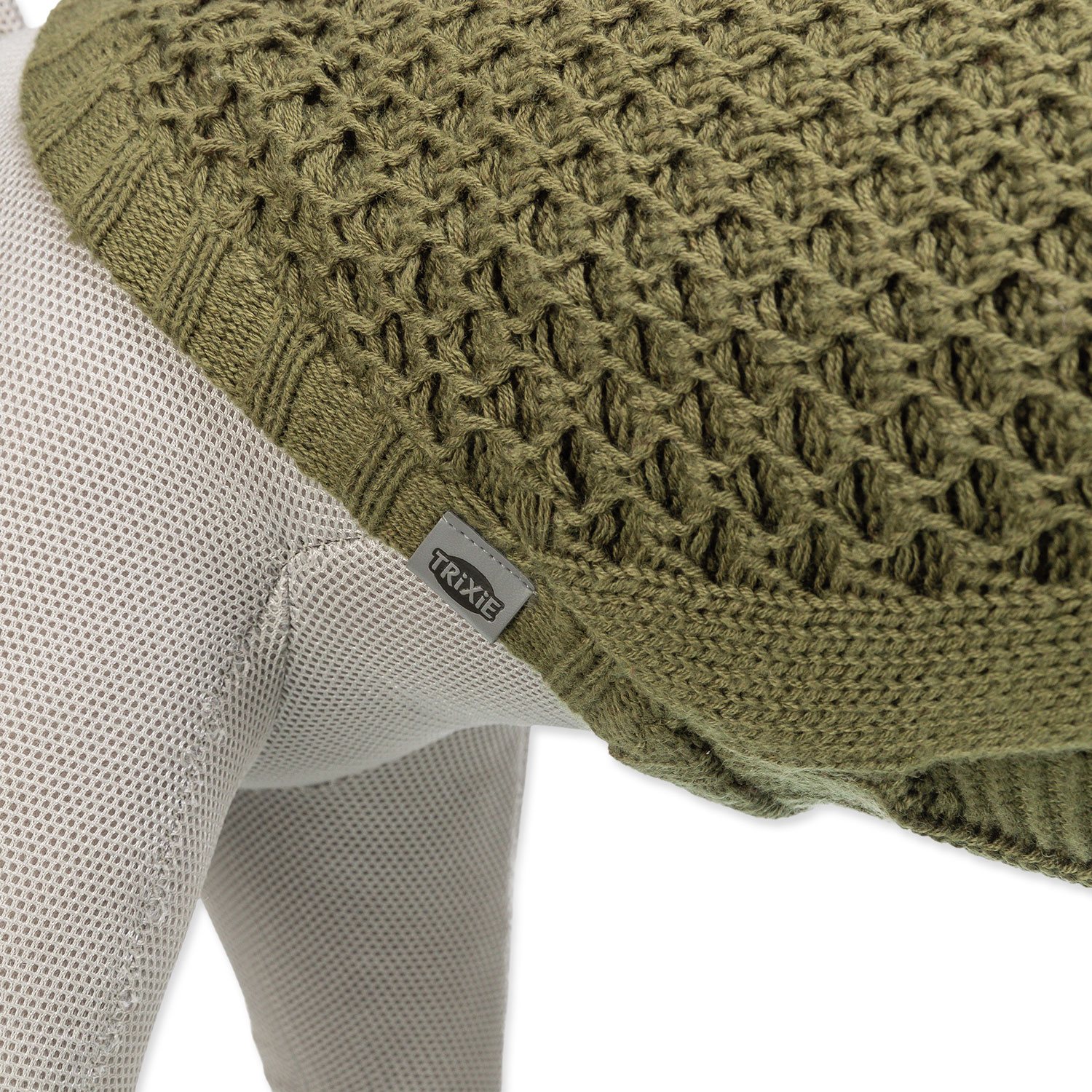 Svetr Trixie Norwood M 50 cm olivově zelený