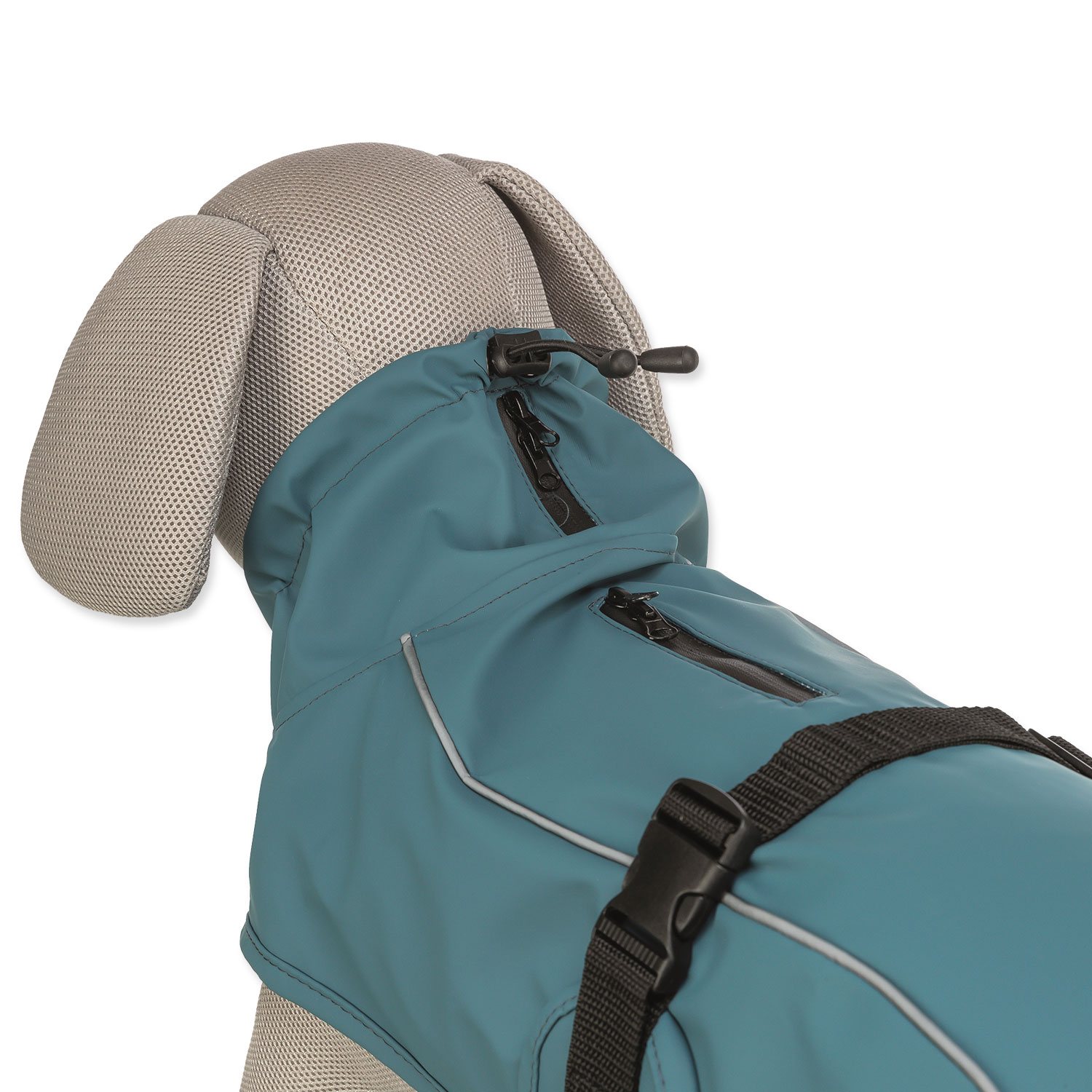Pláštěnka Trixie Vimy, M: 50 cm, petrolejová-KS