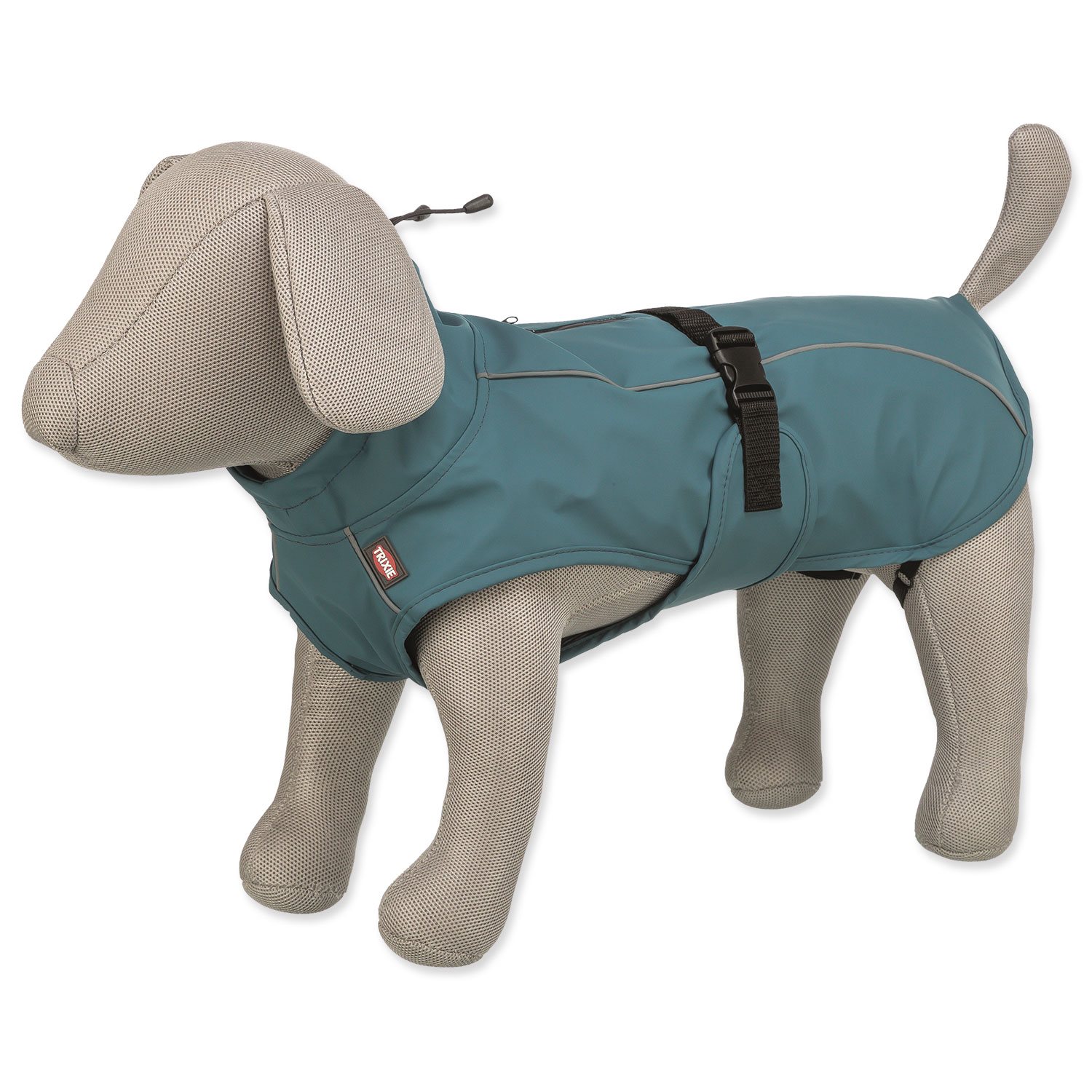 Pláštěnka Trixie Vimy, L: 55 cm, petrolejová-KS