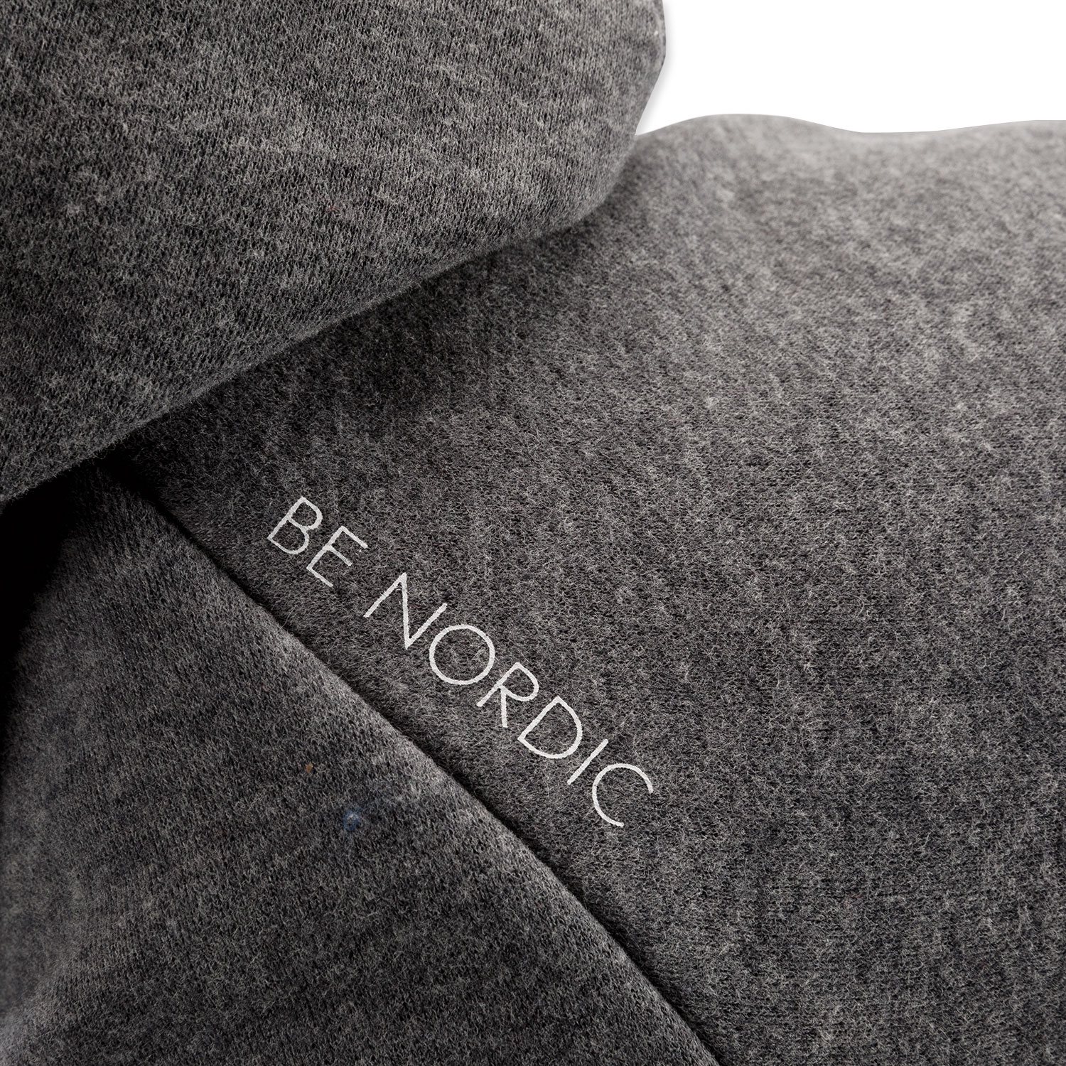 BE NORDIC Flensburg hoodie, XS: 30 cm, grey-KS