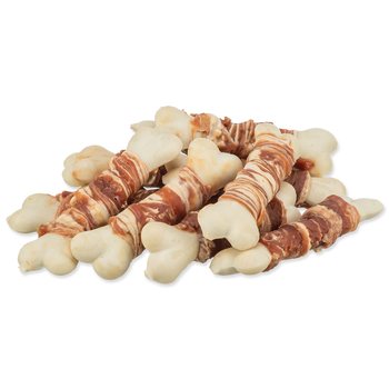 Pochoutka Trixie kost v kachním mase s trskou 7,5cm, 9g /400/-DISPLEJ